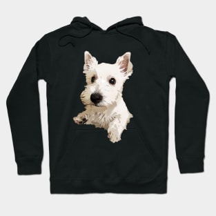 West Highland Terrier Puppy Dog Hoodie